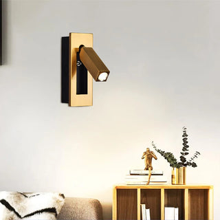 Magaly - Modern Rotating LED Wall Rectangle Reading Wall Light