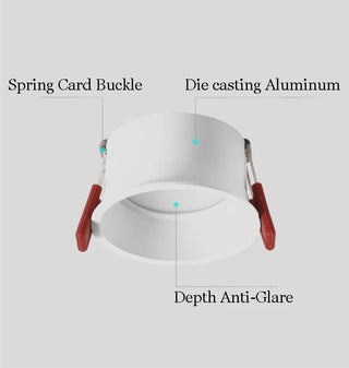 Dhoby - Dimmable Recessed Deep Glare LED Ceiling Downlights