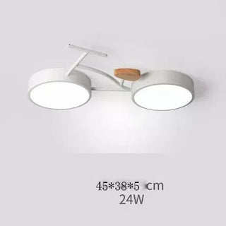 Pelagia - Modern LED Bike Flush Mount Ceiling Light