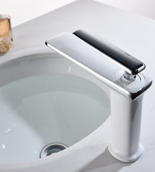 Leander - Brass Single Lever Hot/Cold Bathroom Sink Tap