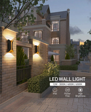 Melina - LED Aluminum IP65 Waterproof Outdoor Wall Lamp