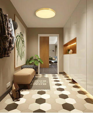 Sentosa - Thin LED Round Flush Mount Remote Ceiling Light