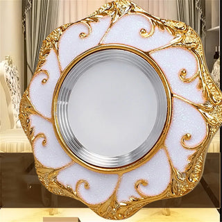 Tyersall - American Luxury Gold Garland Rhombus Resin Downlights