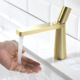 Genia - Modern Brass Deck Mounted Tap