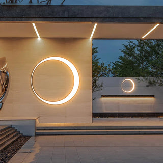 Gyldas - LED Outdoor Ring Wall Light