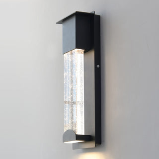 Caddock - Waterproof Modern Sparkle Crystal Outdoor Wall Light