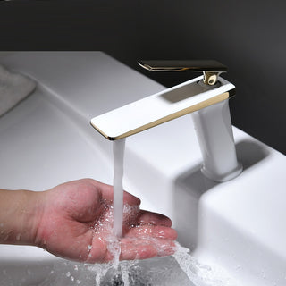 Leander - Brass Single Lever Hot/Cold Bathroom Sink Tap