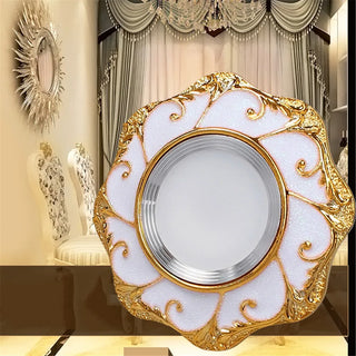 Tyersall - American Luxury Gold Garland Rhombus Resin Downlights