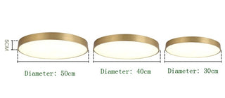 Sentosa - Thin LED Round Flush Mount Remote Ceiling Light