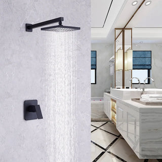 Ozias - Wall Mounted Rainfall Shower Set Single Lever