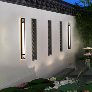Lefan - Black Modern Thin Waterproof Outdoor Light Bar
