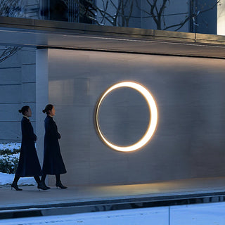 Gyldas - LED Outdoor Ring Wall Light