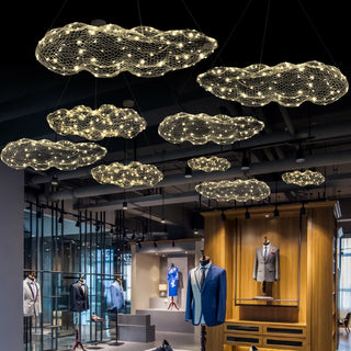 Ayla - Mesh Cloud Wire Ceiling Light