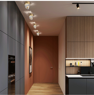 Robertson- Diamond Glass LED Wall Ceiling Light