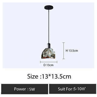 Knight - Modern K9 Crystal  Irregular Crystal LED Pendant Lighting