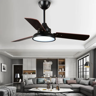 Kallista - Wood Ceiling Fan With Light