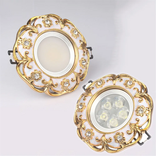 Balestier - Gold Garland White LED Recessed Downlight Ceiling Light