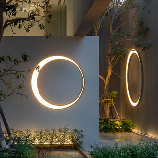 Gyldas - LED Outdoor Ring Wall Light