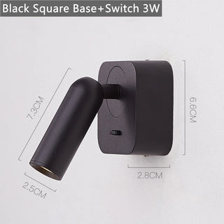 Andre - Modern 350º Rotation LED Reading Wall Lamp With Switch