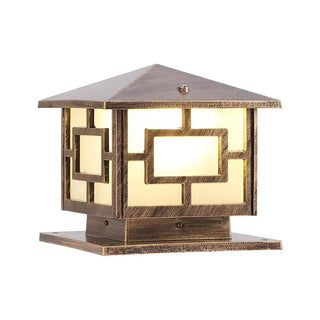 Nelle - European Decorative Square Pillar/Fence Light