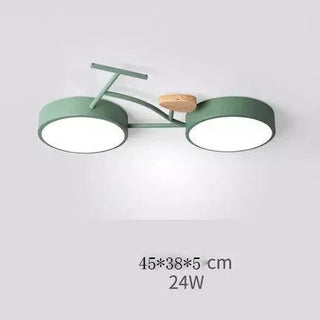 Pelagia - Modern LED Bike Flush Mount Ceiling Light