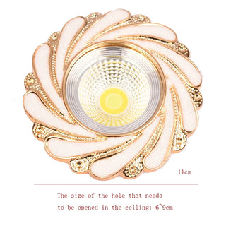 Grove - European Serial Gold White Ceiling Embedded Downlight