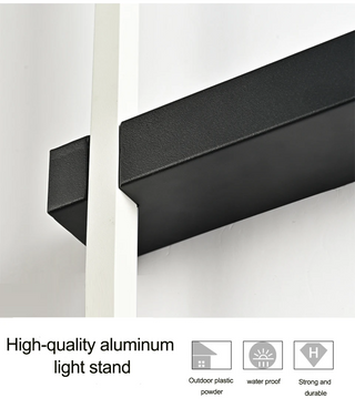 Hazy - Modern Outdoor Wall Light Bar Waterproof IP54