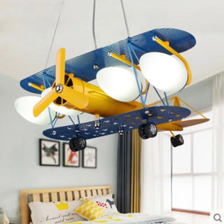 Avra - LED Aeroplane Hanging Children's Ceiling Light