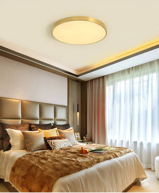 Sentosa - Thin LED Round Flush Mount Remote Ceiling Light