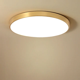 Sentosa - Thin LED Round Flush Mount Remote Ceiling Light