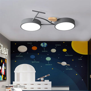 Pelagia - Modern LED Bike Flush Mount Ceiling Light