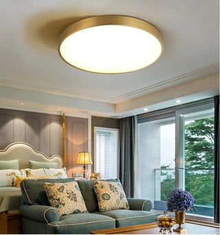 Sentosa - Thin LED Round Flush Mount Remote Ceiling Light