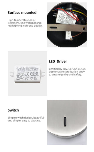 Denae - Modern LED Long Arm Adjustable Reading Wall Light