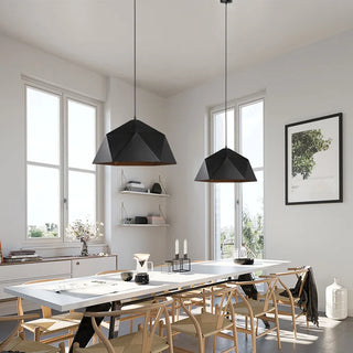 Ivy - Hanging Geodesic Dome Multi Edge Pendant Ceiling Light