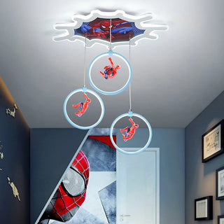 Milani - Spider Man LED Cob-Web Children's Ceiling Light