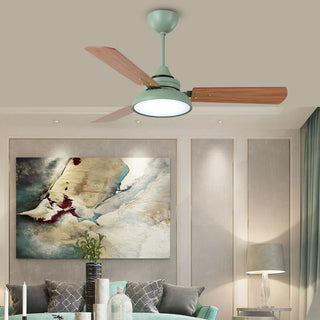 Kallista - Wood Ceiling Fan With Light