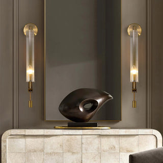 Colette - Modern Gold Glass Wall Light