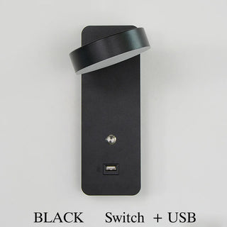 Dorie - LED Wall Reading Light With USB Charger