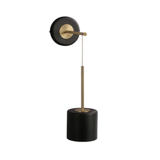 Trena - Acrylic Hanging Round Gold Modern Wall Light