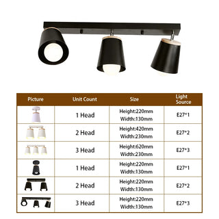 Addo - Modern White Minimalist Adjustable Semi Flush Ceiling Light