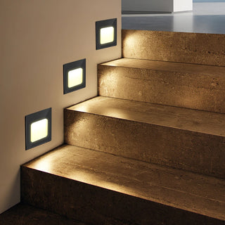 Simone - Minimlist Recessed Step Aluminum  Lighting
