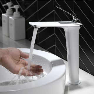 Demyan - Modern Single Hole Single Handle Brass Vessel Bathroom Sink Faucet