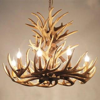 Skye Ridge - Vintage Style Antler Pendant Light – Ideal for Farmhouse or Country Homes