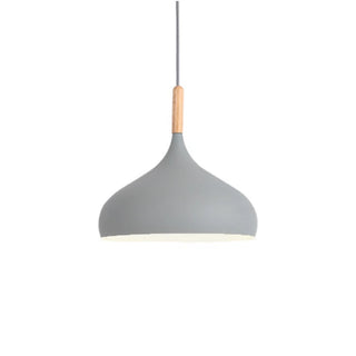 Simon - Modern Teardrop Wood Hanging Nordic Ceiling Pendant Light