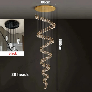 Dimitri - Crystal Pendant Ceiling Chandelier
