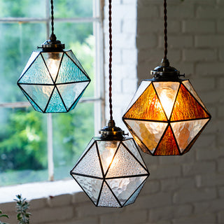 Jenicka - Modern LED Pendant Coloured Glass Ceiling Light