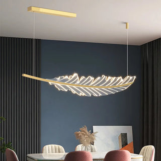 Lucy - Modern Leaf Shaped Chandelier