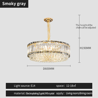 Kindle - Luxury French Crystal Hanging Chandelier