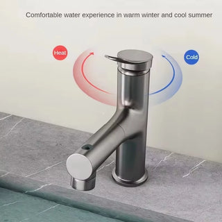 Margy - Modern Stainless Steel Hot/Cold Mixer Basin Tap