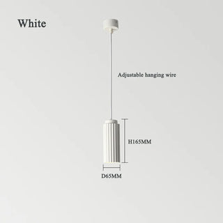 Fabiola - Minimalist LED Tube Hanging Pendant Ceiling Light
